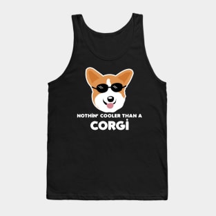 Pembroke Welsh Corgis Pattern - Cool Like a Corgi Funny Dog Gifts Tank Top